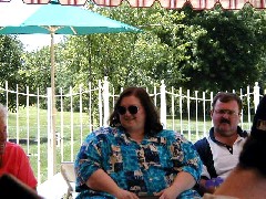 Becky Diment; David Diment; Family reunion George s house